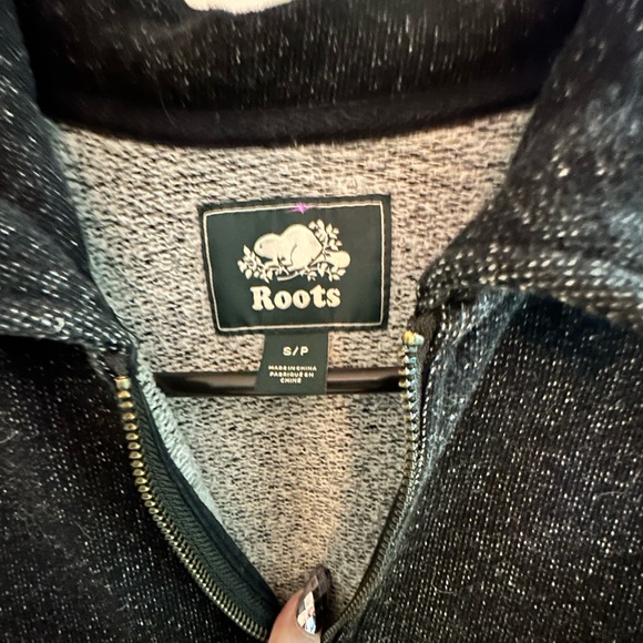 Roots sweater 1/2 zip Size S - Picture 10 of 11